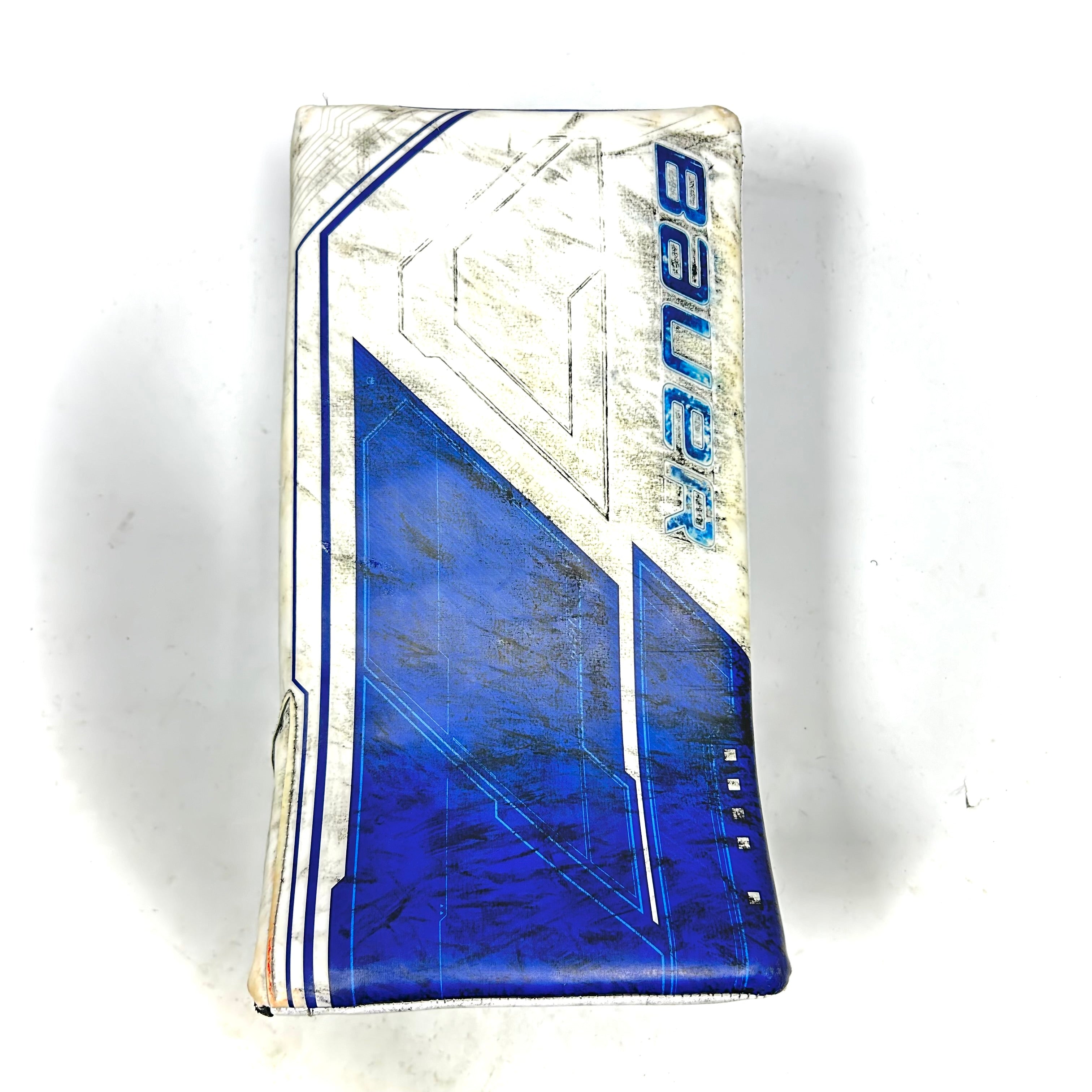 Bauer Supreme Mach - Bloqueur de gardien de but Pro Stock d'occasion (blanc/bleu)
